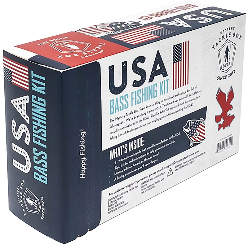 Mystery Tackle Box USA Bass Fishing Lure Kit