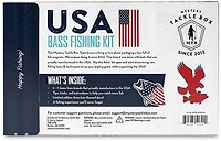 Mystery Tackle Box USA Bass Fishing Lure Kit