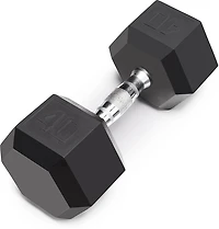 Marcy Rubber Hex Dumbbell – Single