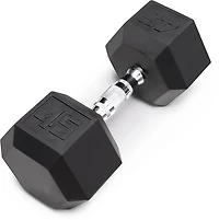 Marcy Rubber Hex Dumbbell – Single
