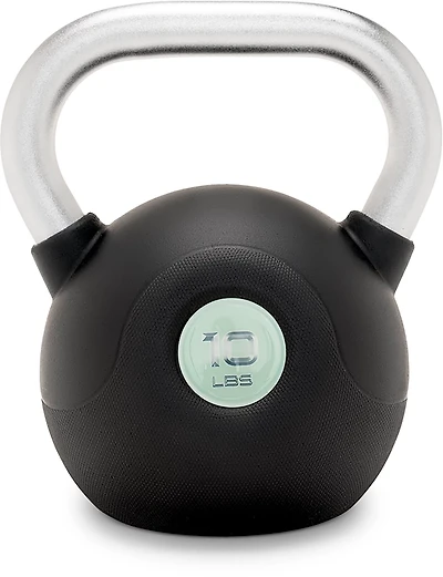 Marcy PU Kettlebell With Chrome Handle – Single
