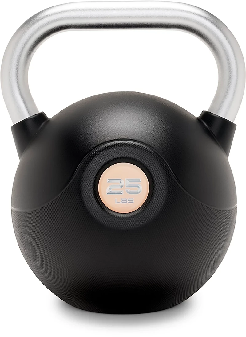Marcy PU Kettlebell With Chrome Handle – Single