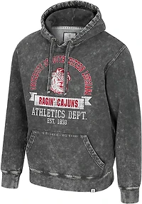 Colosseum Athletics Men's Louisiana-Lafayette Ragin Cajuns Oddbody Marble Fleece Hoodie