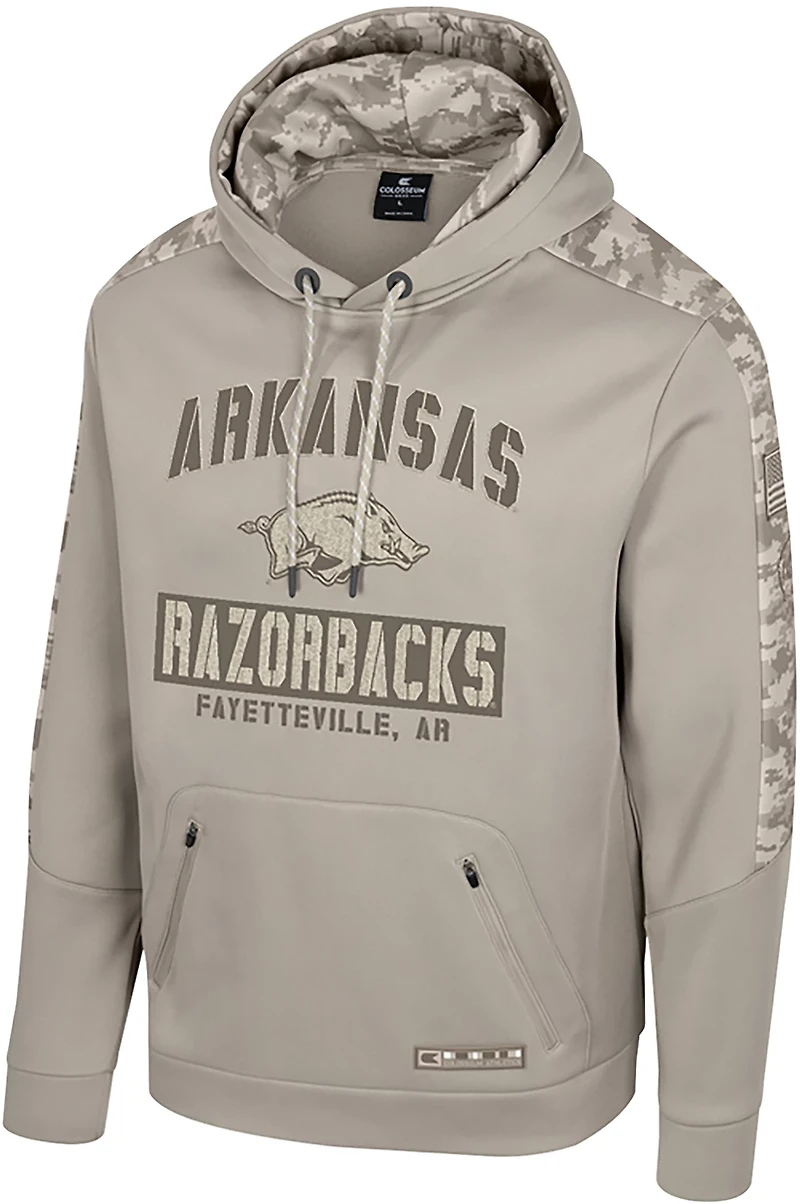 Colosseum Athletics Men's Arkansas Razorbacks Battalion Hoodie