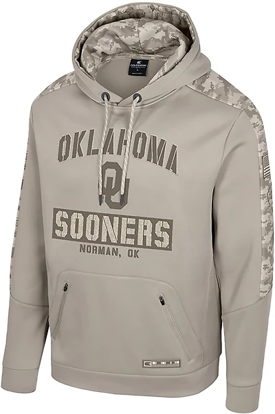Colosseum Athletics Men’s University of Oklahoma Battalion Hoodie