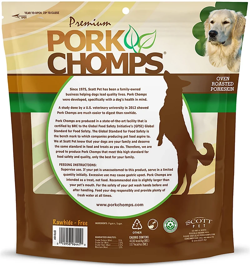 Pork Chomps Roasted Twists 15-Pack