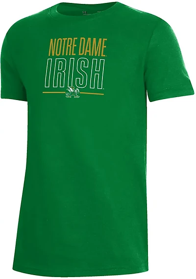 Under Armour Boys' Notre Dame Fighting Irish Performance T-shirt