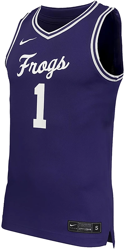 Nike Men's TCU Horned Frogs Replica Basketball Jersey