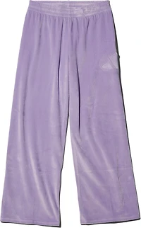 adidas Girls' 4-6x Velour Wide Leg Pants