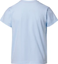 BCG Girls' Lifestyle Dainty Flowers Cotton GFX Short Sleeve Graphic T-shirt