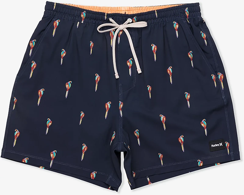 Hurley Men's Phantom Eco Poolside Combo Lined Volley Swim Shorts