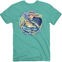 Magellan Outdoors Men's USA Sailfish Sketch T-shirt