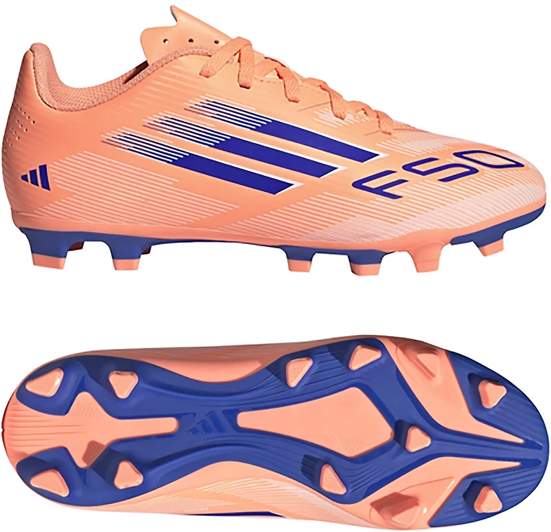 adidas Kids' F50 Club Firm Ground Soccer Cleats