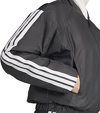 adidas Women's Essential 3-Stripes Insulated Bomber Jacket