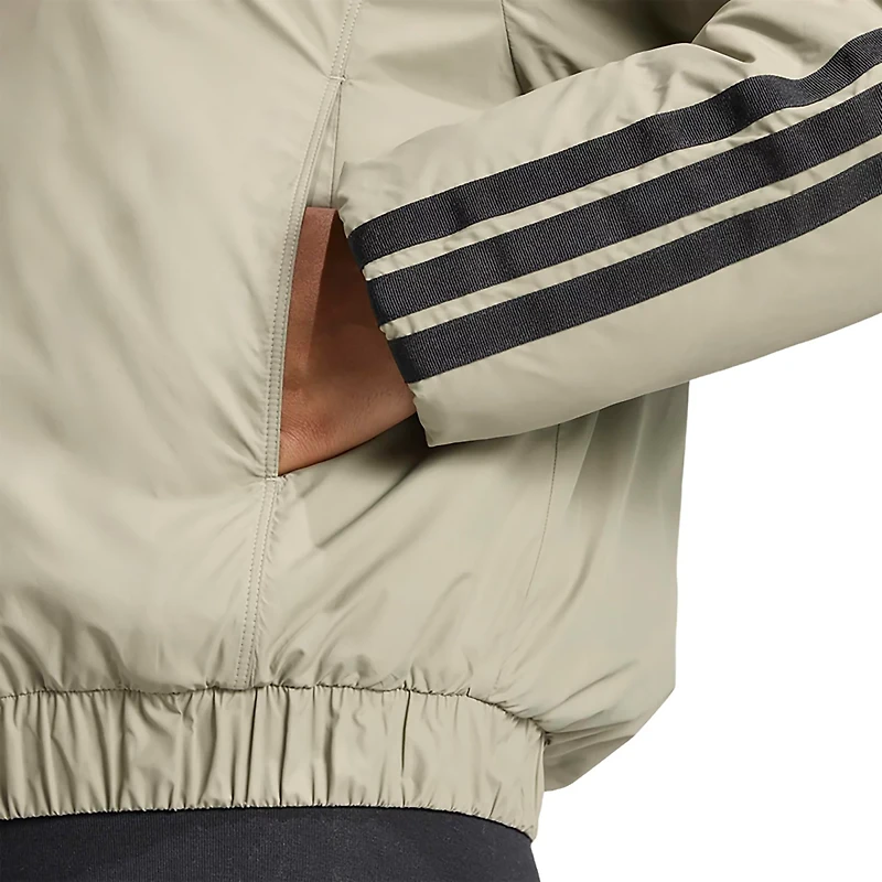 adidas Women's Essential 3-Stripes Insulated Bomber Jacket
