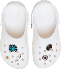 Crocs Jibbitz SMT Turquoise and Silver 5-Pack