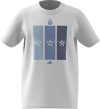 adidas Kids' Argentina 2026 World Cup Home T-shirt