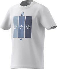 adidas Kids' Argentina 2026 World Cup Home T-shirt