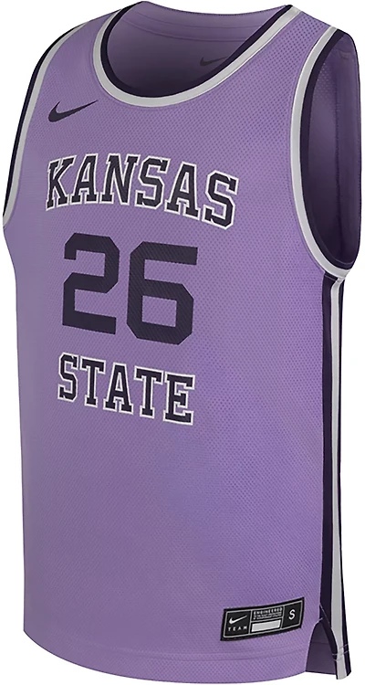 Nike Boys' Kansas State University Replica Basketball Jersey