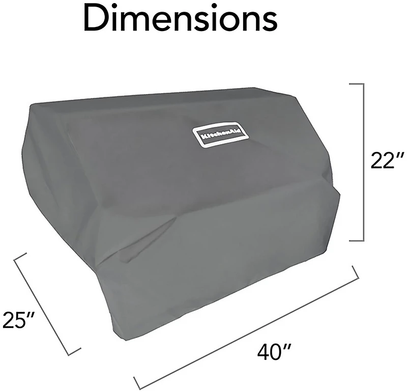 KitchenAid Built-In Head Grill Cover