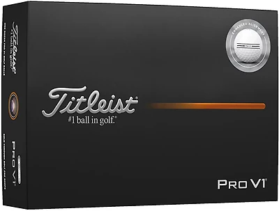 Titleist 2025 Pro V1 Enhanced Alignment Golf Balls 12-Pack