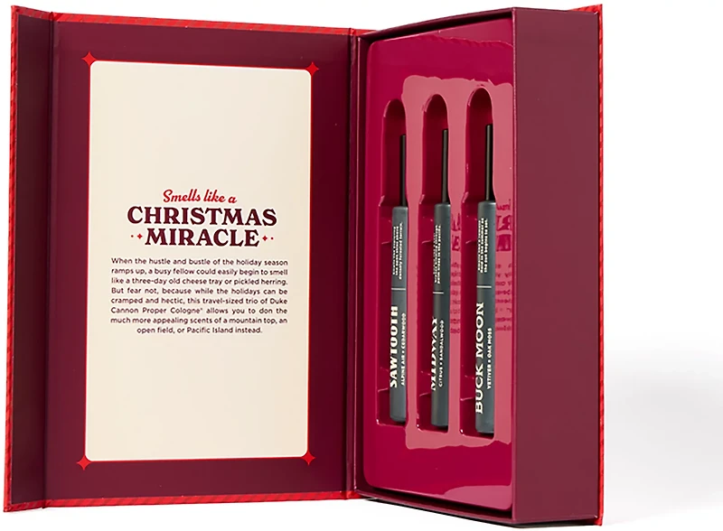 Duke Cannon Merry Little Sniffmas Gift Set