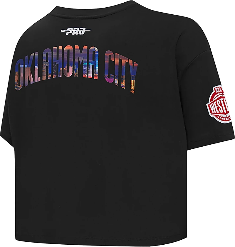 Pro Standard Women's OKC Thunder City Scape SJ Boxy T-shirt
