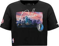 Pro Standard Women's Mavericks City Scape SJ Boxy T-shirt