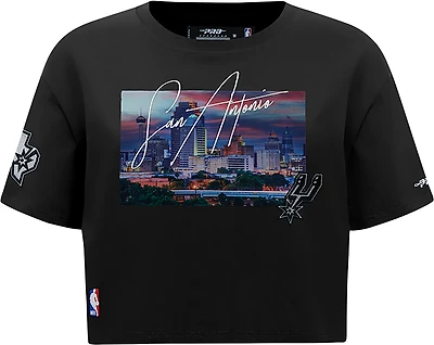 Pro Standard Women's Spurs City Scape SJ Boxy T-shirt