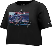 Pro Standard Women's Spurs City Scape SJ Boxy T-shirt