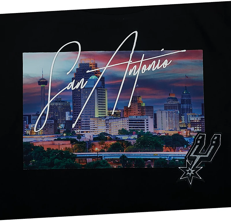 Pro Standard Women's Spurs City Scape SJ Boxy T-shirt