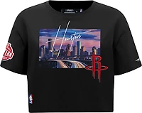 Pro Standard Women's Rockets City Scape SJ Boxy T-shirt