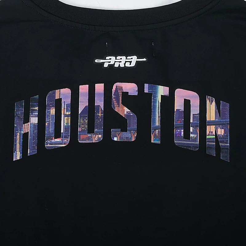 Pro Standard Women's Rockets City Scape SJ Boxy T-shirt