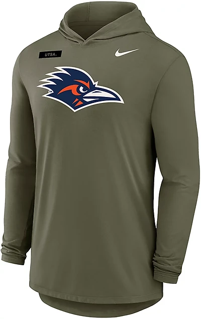 Nike Men's University of Texas at San Antonio Military Primary Logo Hoodie