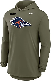 Nike Men's University of Texas at San Antonio Military Primary Logo Hoodie