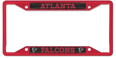 Wincraft Atlanta Falcons Colored Chrome License Plate Frame