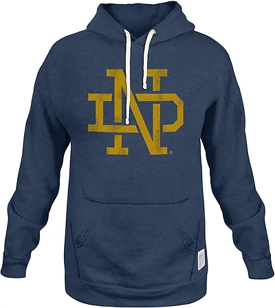 Wildcat Retro Men's University of Notre Dame Vault Logo Fleece Crew Pullover