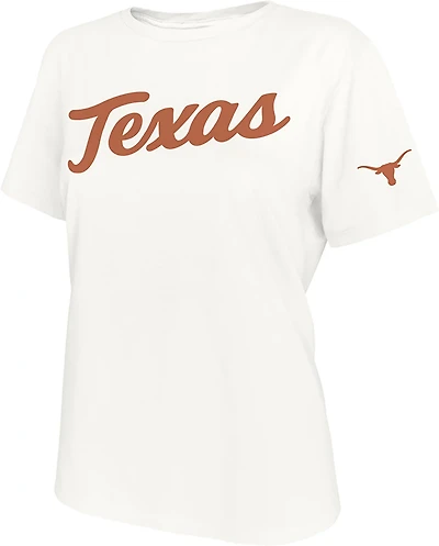 WILDCAT RETRO Women's Texas Script Boxy T-shirt