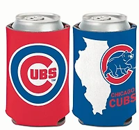 WinCraft Chicago Cubs State Shape Can Cooler 12oz