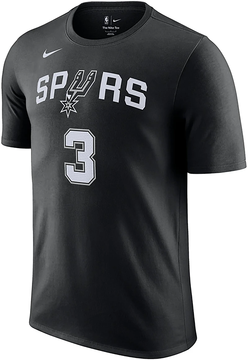 Nike Men's San Antonio Spurs Essential N&N Paul Short Sleeve T-shirt