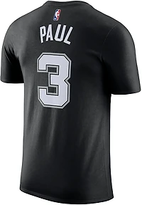 Nike Men's San Antonio Spurs Essential N&N Paul Short Sleeve T-shirt