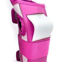 RIZE Kids' Checkered Elbow and Knee Pad Set