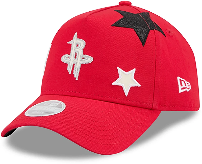 New Era Adults' Houston Rockets 9FORTY Stardom Cap