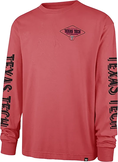 47 Brands Men's Texas Tech Red Raiders Cairn Ravine Foundation Long Sleeve T-shirt