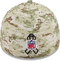 New Era Men's Eagles 25 Salute to Service Camo 39THIRTY Cap