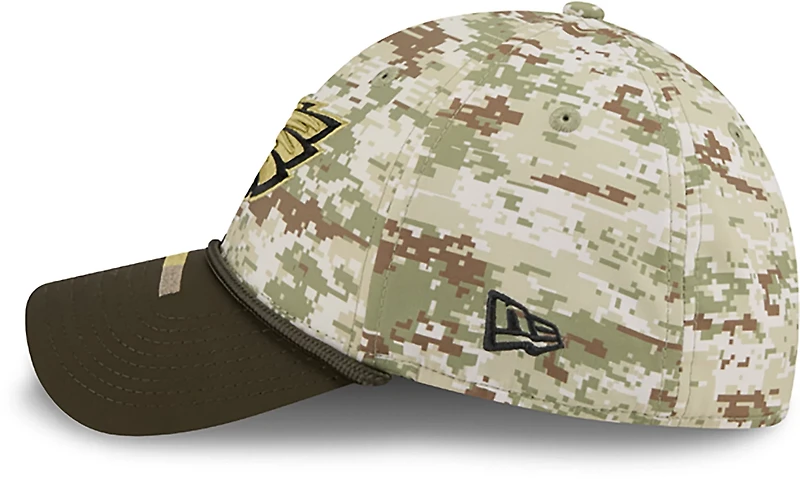 New Era Men's Eagles 25 Salute to Service Camo 39THIRTY Cap
