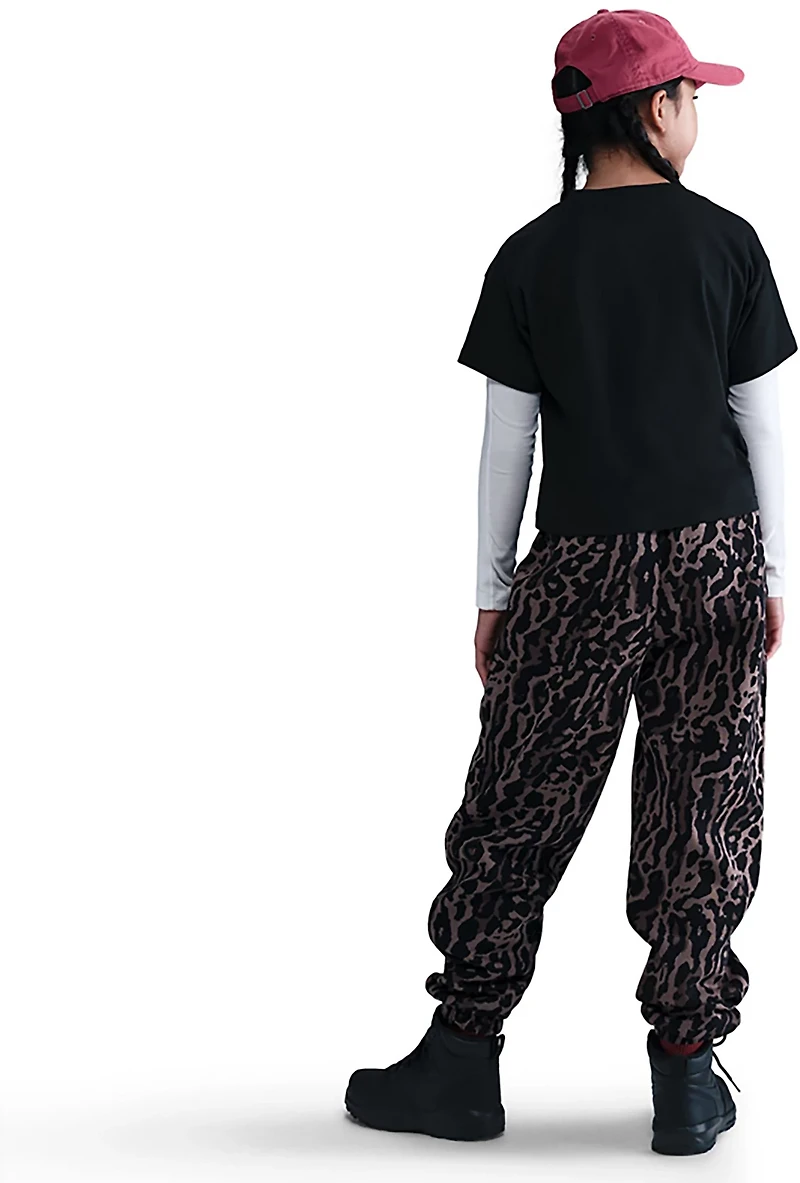 Nike Girls' 4-7 Sportswear Boxy Animal Print T-shirt