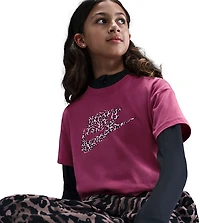 Nike Girls' 4-7 Sportswear Boxy Animal Print T-shirt