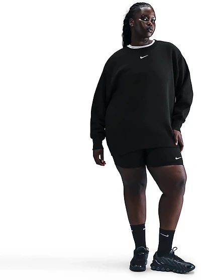 Nike Women's Plus Sportswear Phoenix Fleece Oversized Crewneck Sweatshirt
