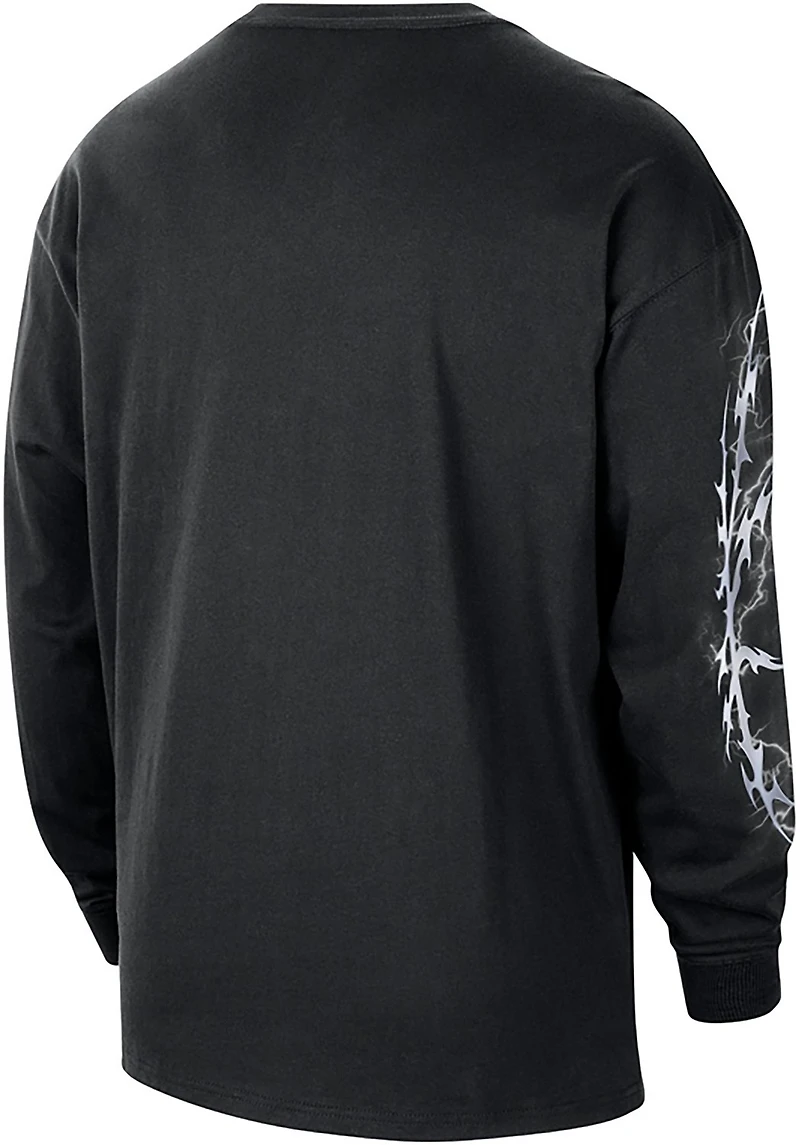 Nike Men's San Antonio Spurs Off-Court Max 90 Long Sleeve T-shirt